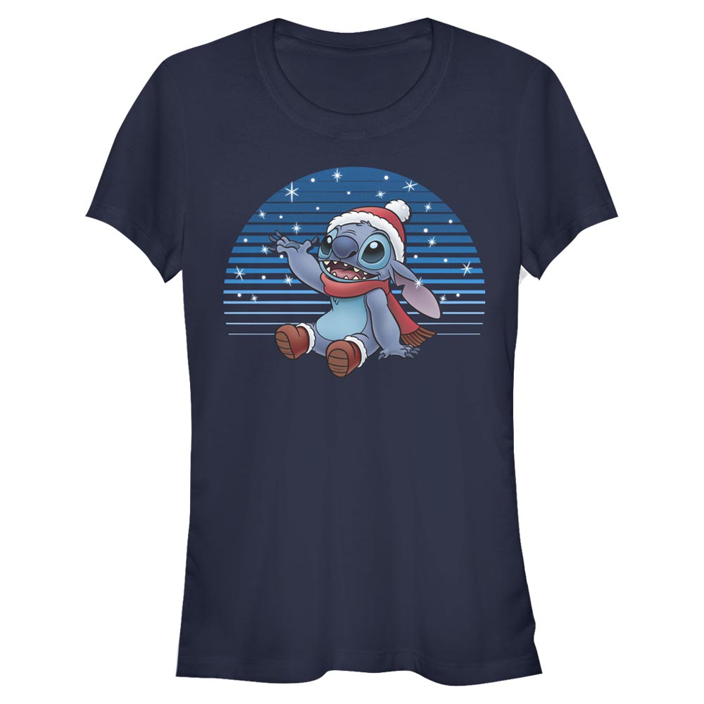 Disney Classics - Lilo & Stitch - Lilo et Stitch Snowing Stitch - Christmas - Femme T-shirt