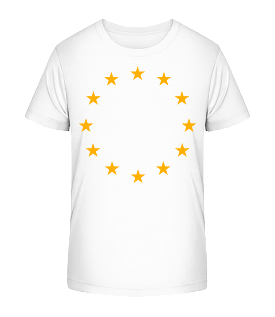 EU Stars - T-shirt bio Enfant Stanley Stella 2.0 - Blanc - Devant