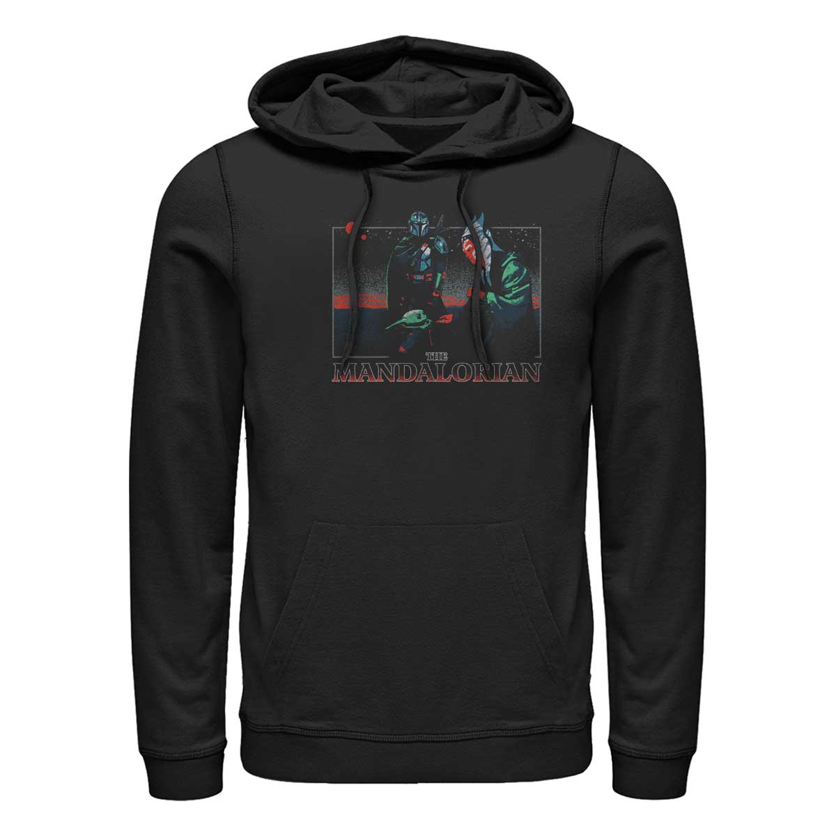 Vorschau: Star Wars - The Mandalorian - Skupina Is This The Way - Unisex Hoodie - Schwarz - Vorne