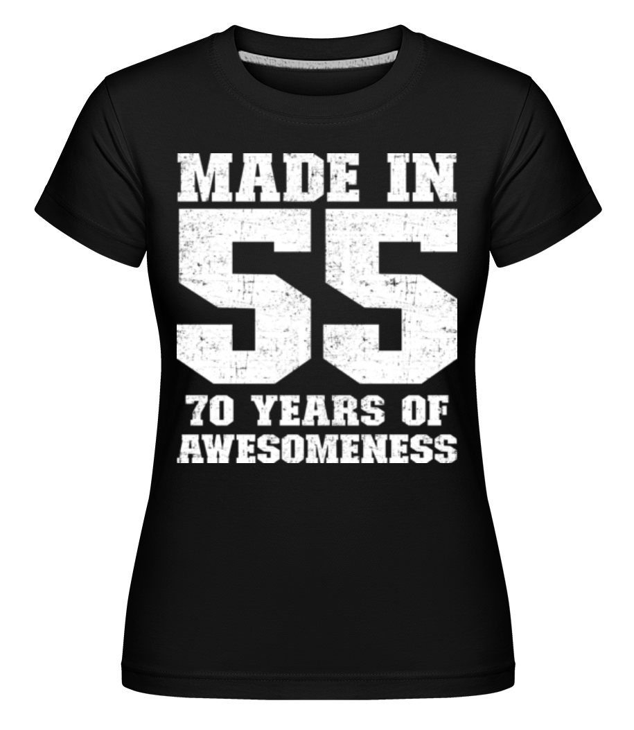 70 Years Of Awesomeness ·  T-shirt Shirtinator femme