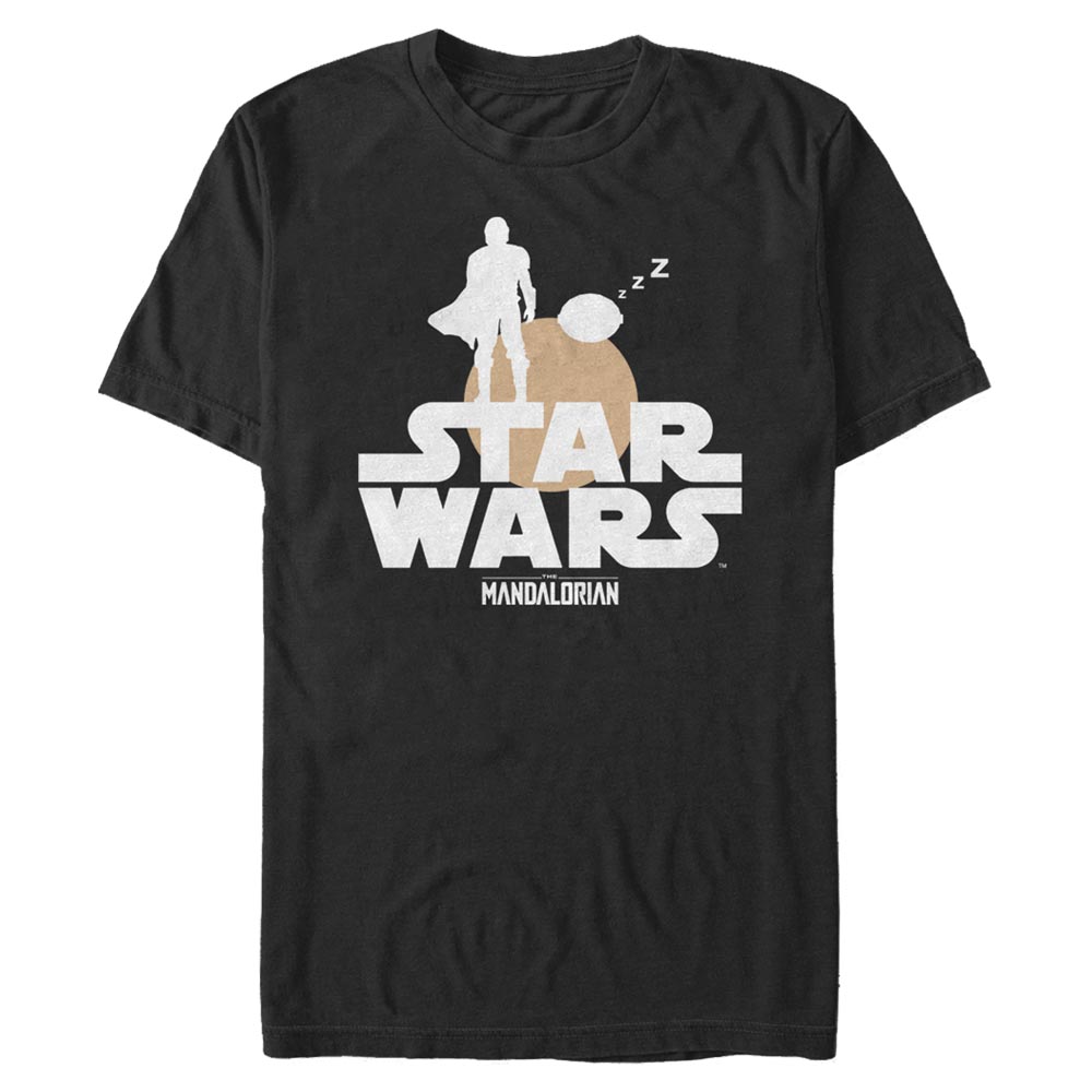 Star Wars - The Mandalorian - L'Enfant Sunset Duo - Homme T-shirt
