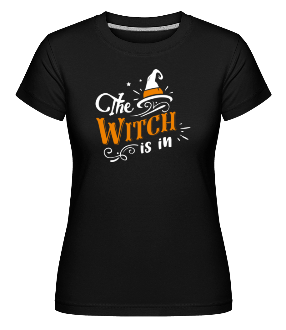 The Witch Is In -  T-shirt Shirtinator femme - Noir - Devant