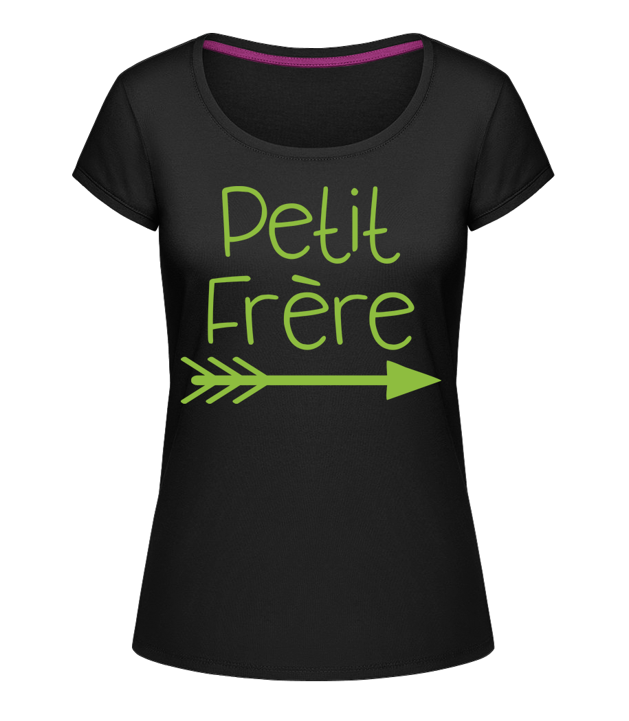 Petit Frère · T-shirt col en U Femme