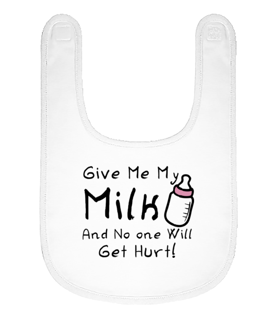 Give Me My Milk · Bavoir Bébé bio