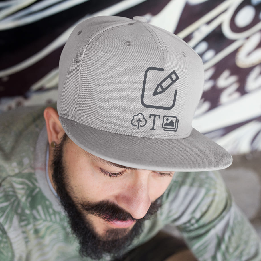 Casquette snapback