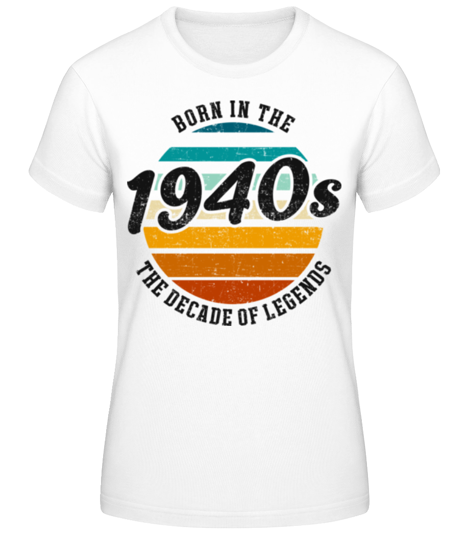 1940 The Decade Of Legends · T-shirt standard Femme