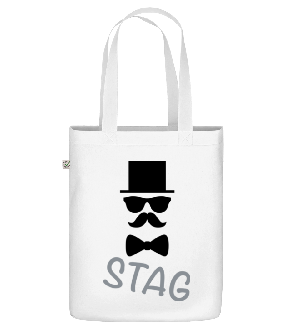 Stag - Mustache · Sac en toile bio