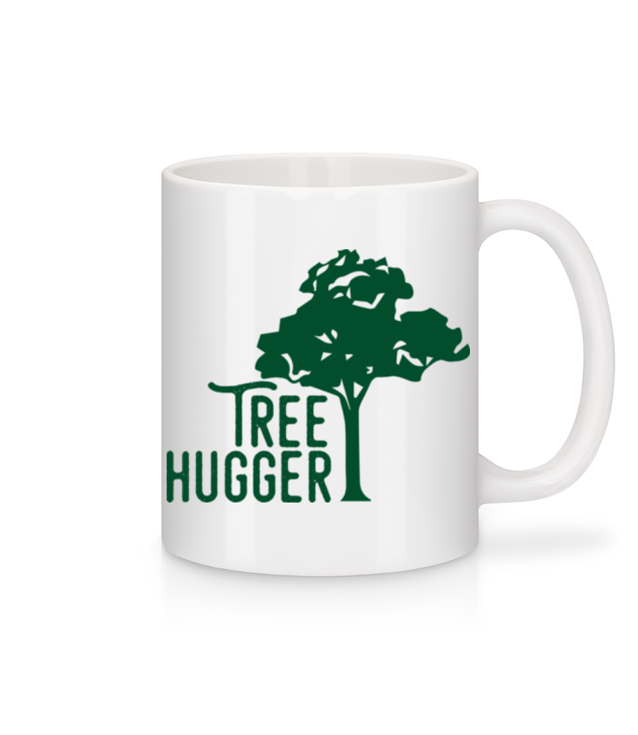 Tree Hugger · Mug en céramique blanc
