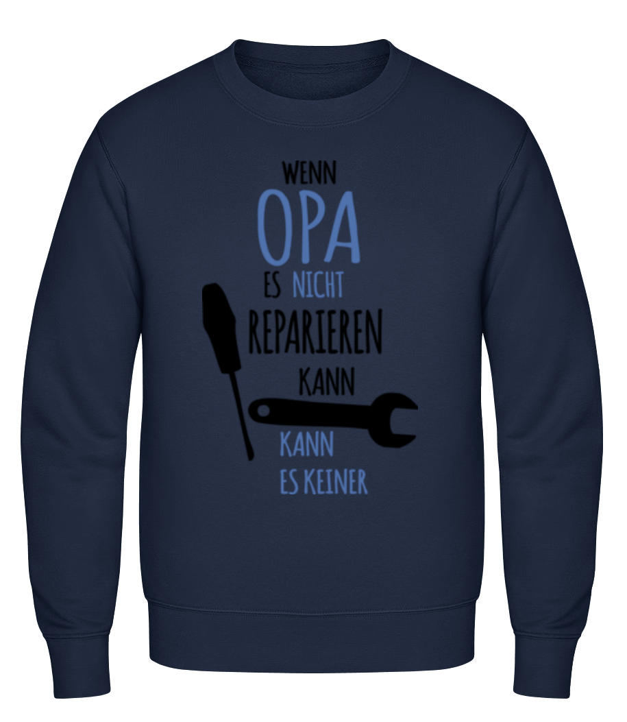 Wenn Opa Nicht Reparieren Kann · Männer Pullover