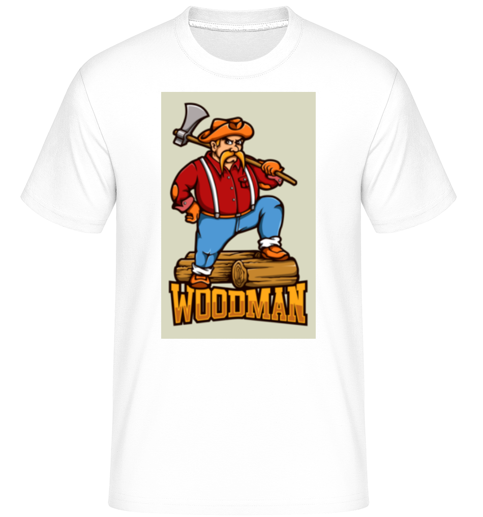 Woodman -  T-Shirt Shirtinator homme - Blanc - Devant