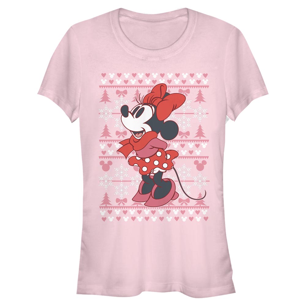 Disney Classics - Mickey Mouse - Minnie Mouse Minnie Winter Sweater - Christmas - Femme T-shirt