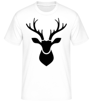 Ombre De Cerf - T-Shirt Shirtinator homme - Blanc - Devant