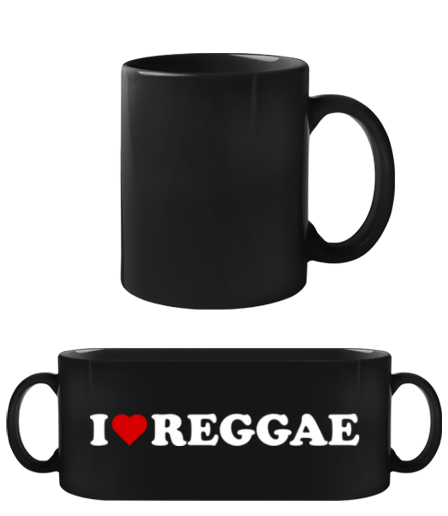 I Love Reggae · Tasse Noire