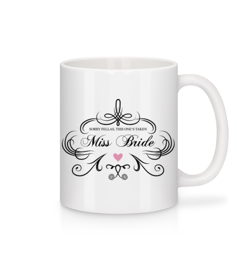 Miss Bride · Mug en céramique blanc
