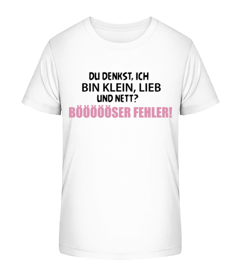 Ich Klein Und Nett? · Kinder Bio T-Shirt Stanley Stella 2.0
