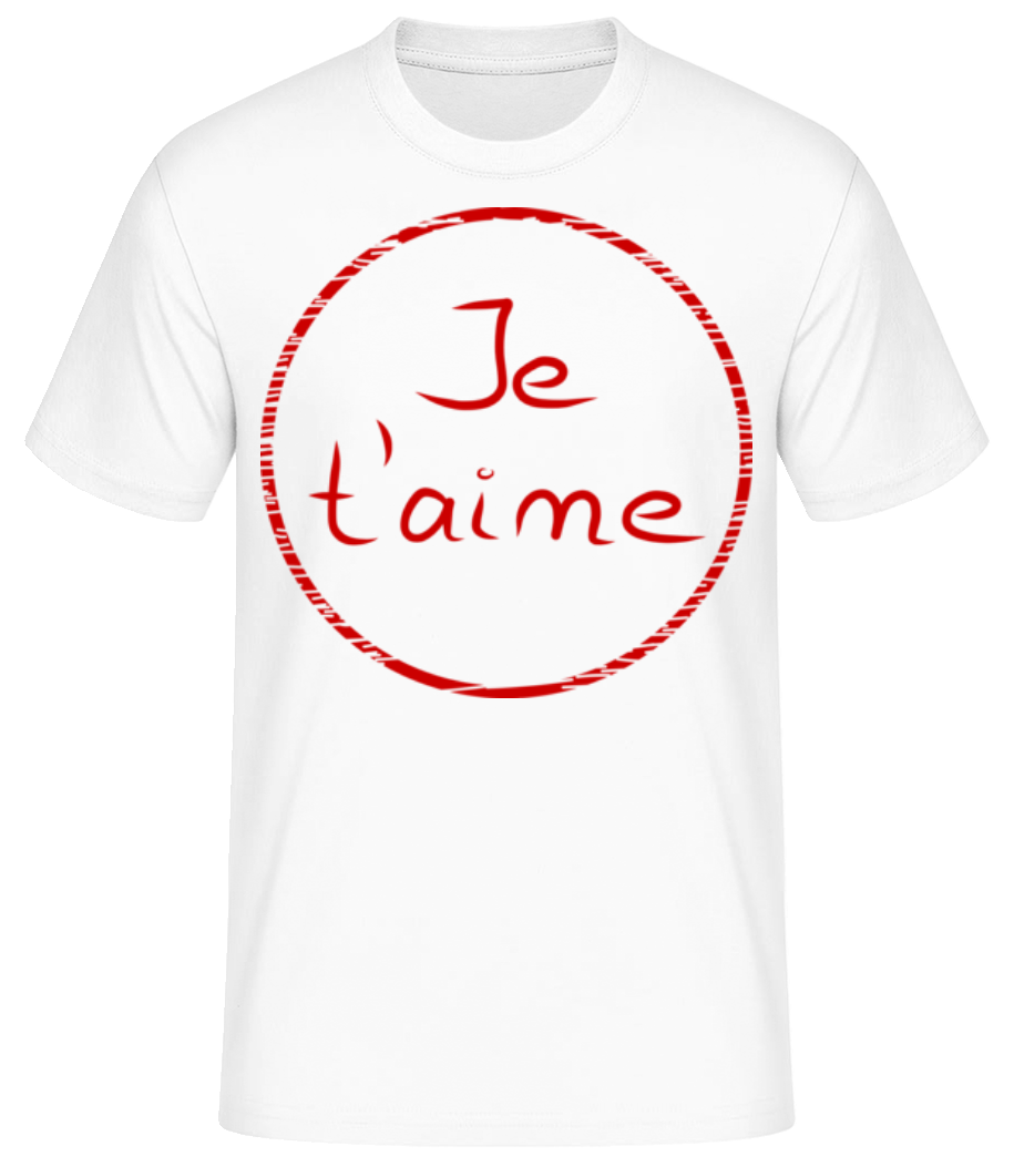 Je T'Aime · T-shirt standard Homme