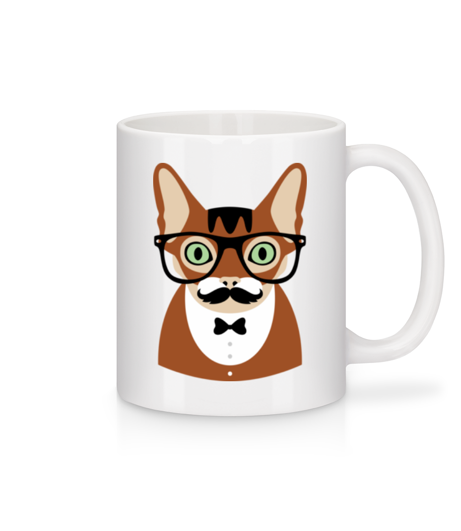 Hipster Nacktkatze · Tasse