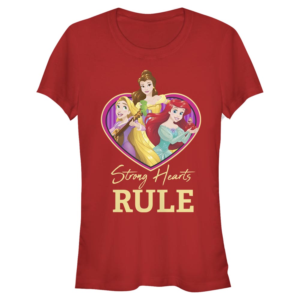 Disney - Princesses Disney - Photo de groupe Strong Hearts Rule - Femme T-shirt