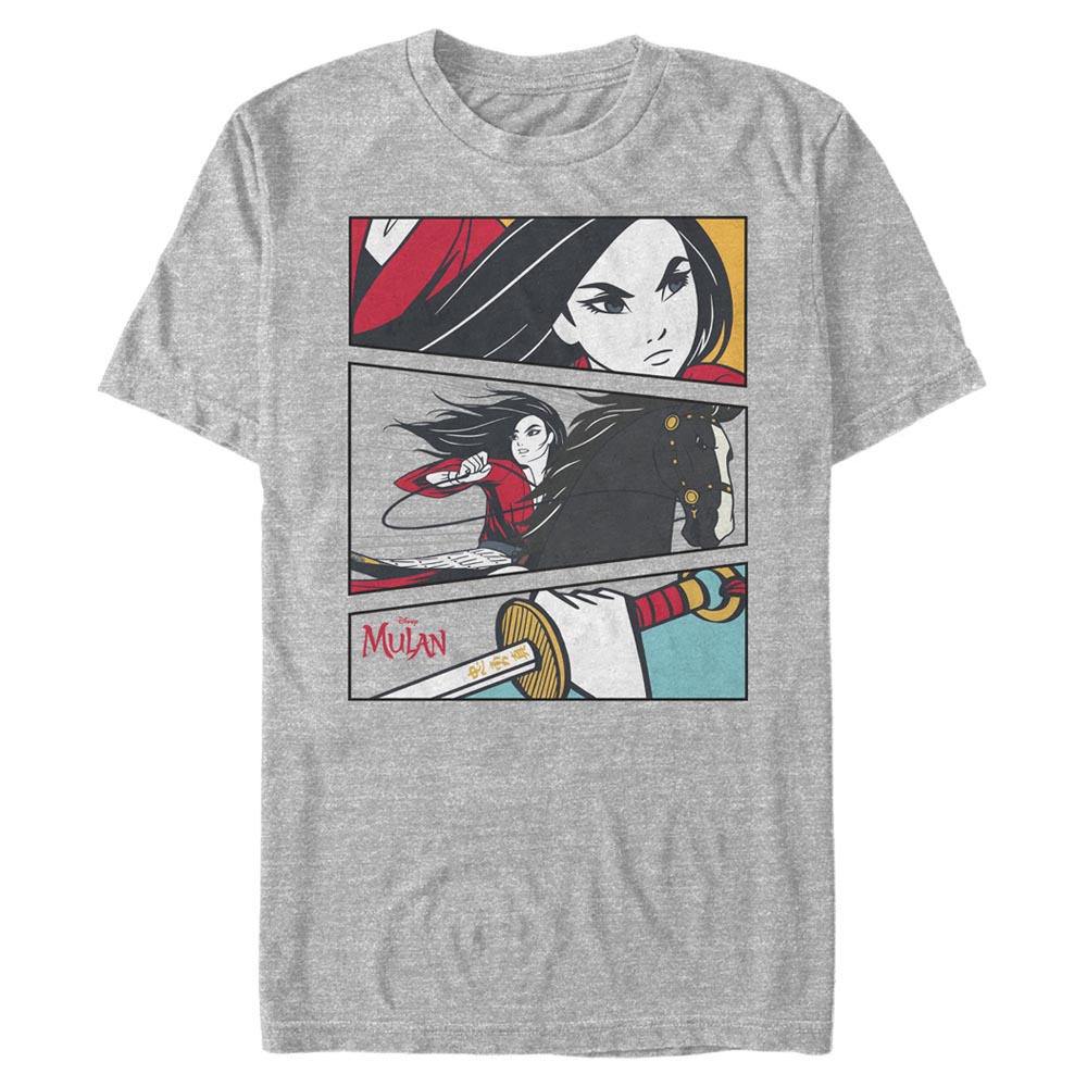Disney - Atlantide l'empire perdu - Mulan Action Panels - Homme T-shirt