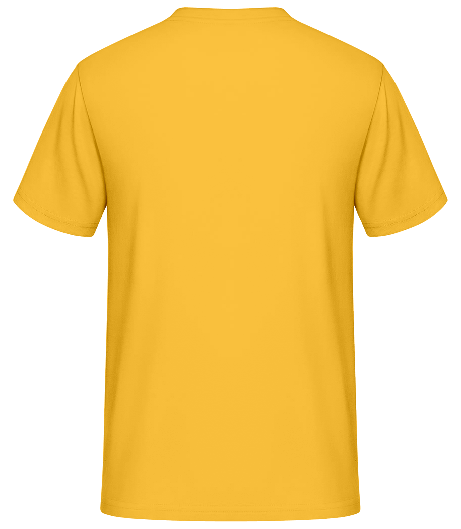 Aperçu: Dadman - T-shirt standard Homme - Jaune doré - Derrière