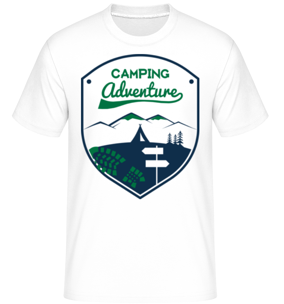 Camping Adventure Icon ·  T-Shirt Shirtinator homme