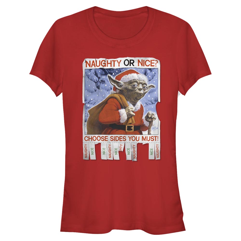 Star Wars - Yoda Naughty or Nice - Christmas - Femme T-shirt