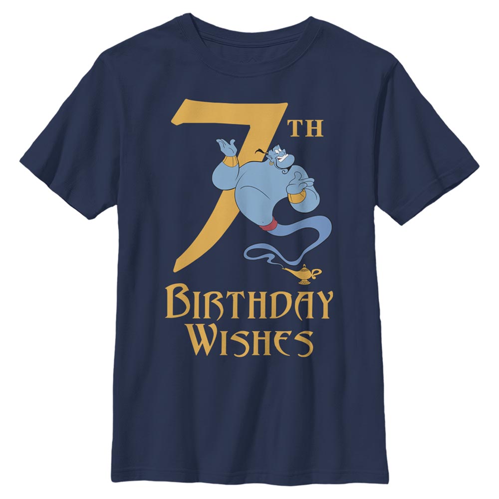 Disney - Aladin - Génie Birthday 7 - Enfant T-shirt