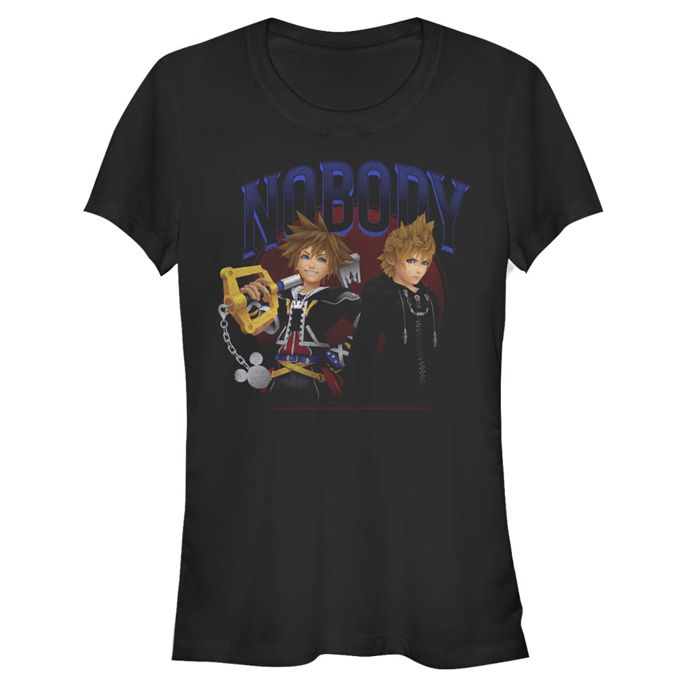 Disney - Kingdom Hearts - Sora & Roxas Nobody Circle - Femme T-shirt