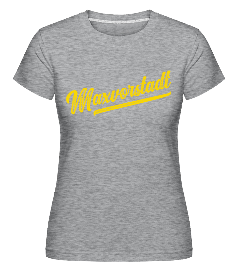Maxvorstadt Swoosh · Shirtinator Frauen T-Shirt