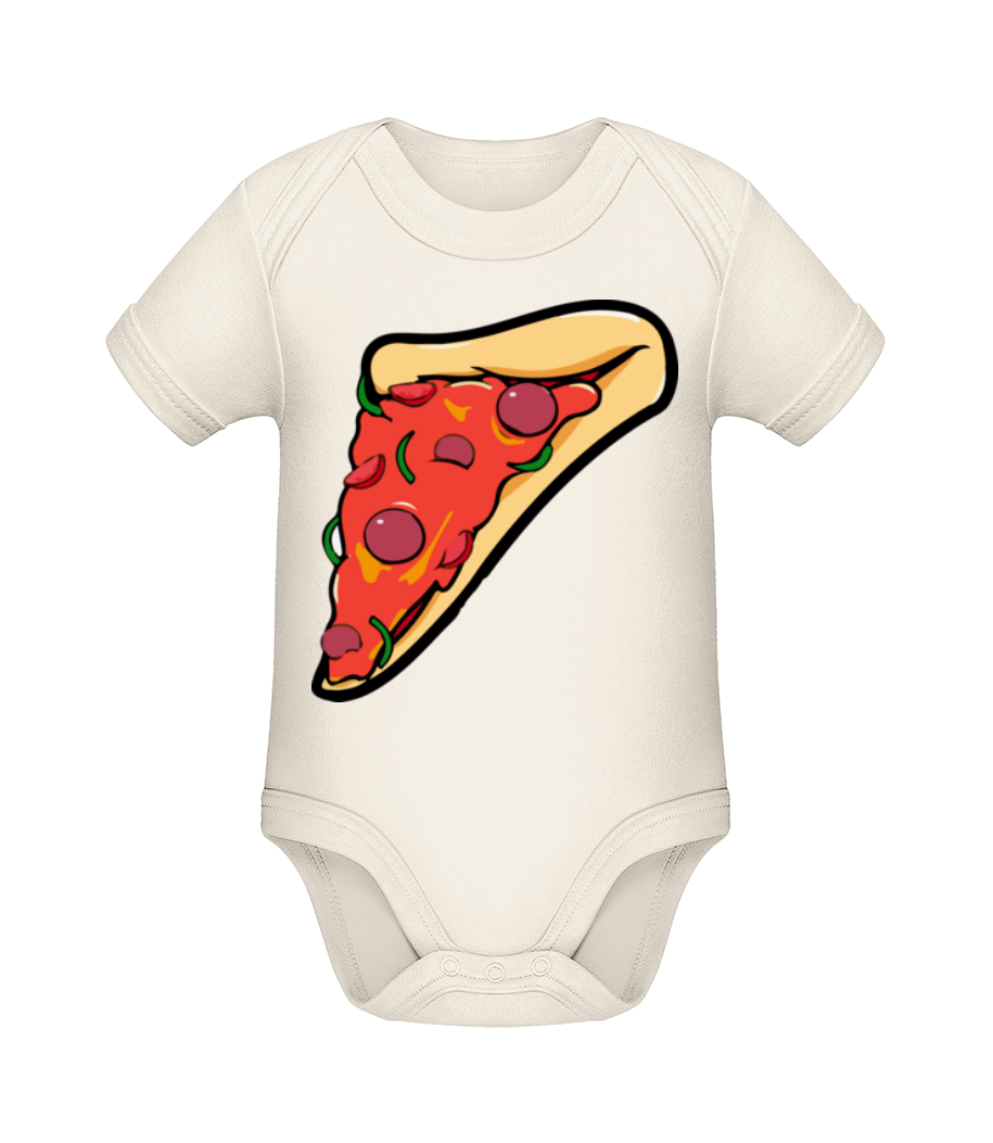 Morceau De Pizza · Body manches courtes bio