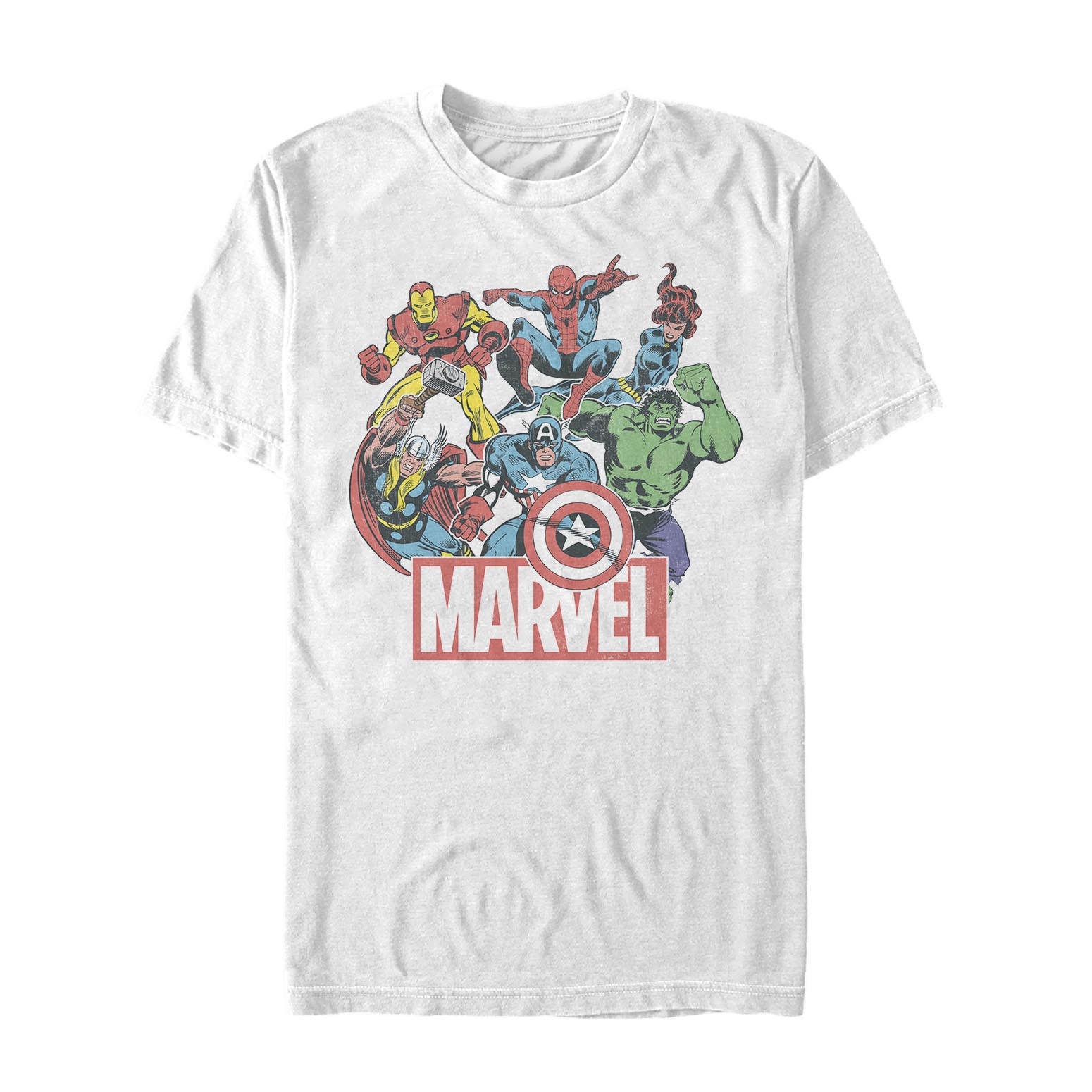 Marvel - Photo de groupe Heroes of Today - Homme T-shirt