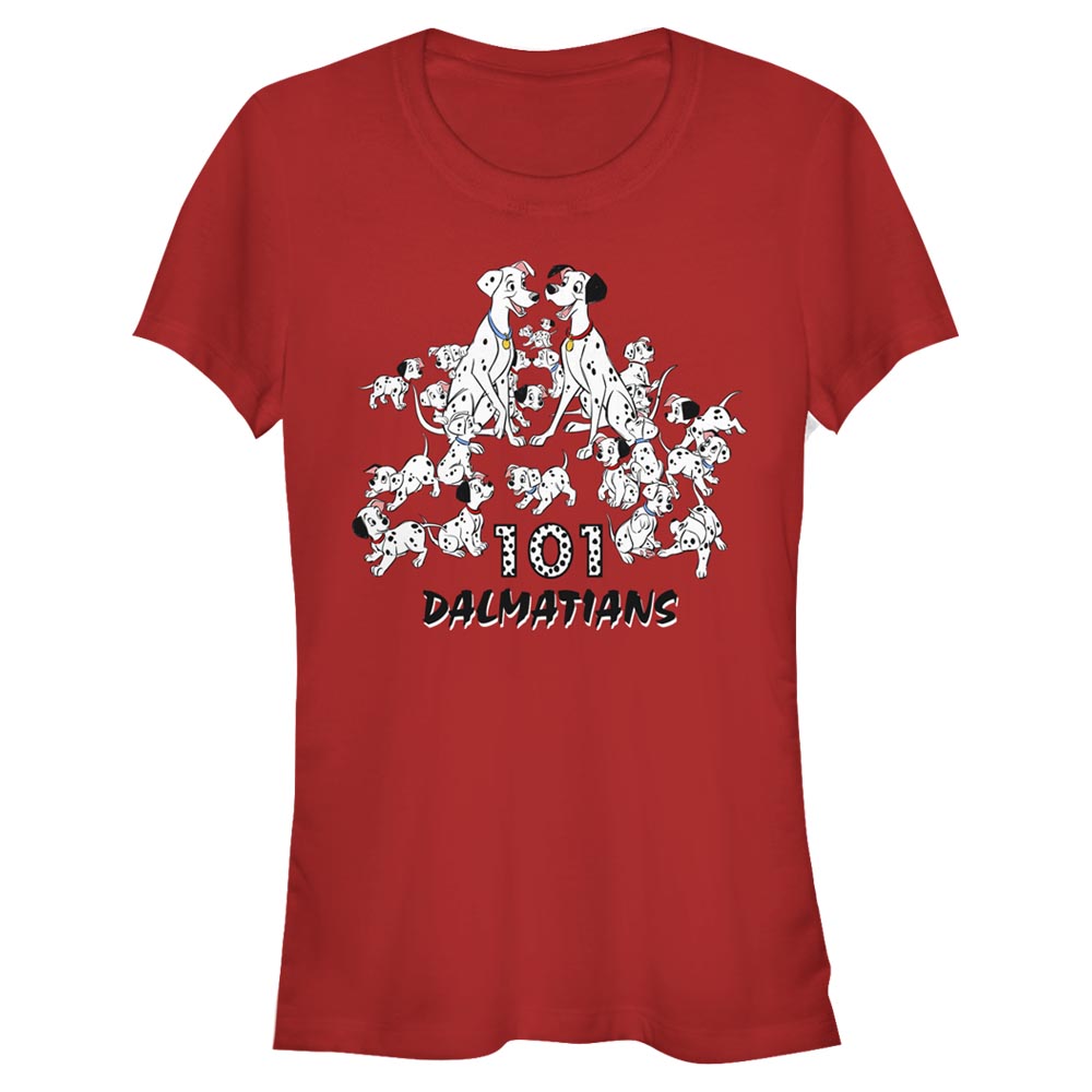 Disney Classics - Les 101 Dalmatiens - Photo de groupe Dalmatian Group - Femme T-shirt