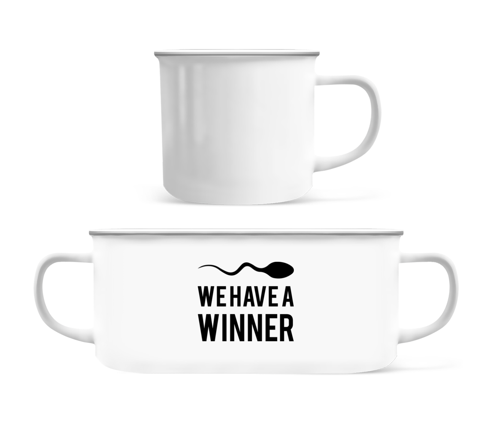 Sperm Winner · Emaille-Tasse