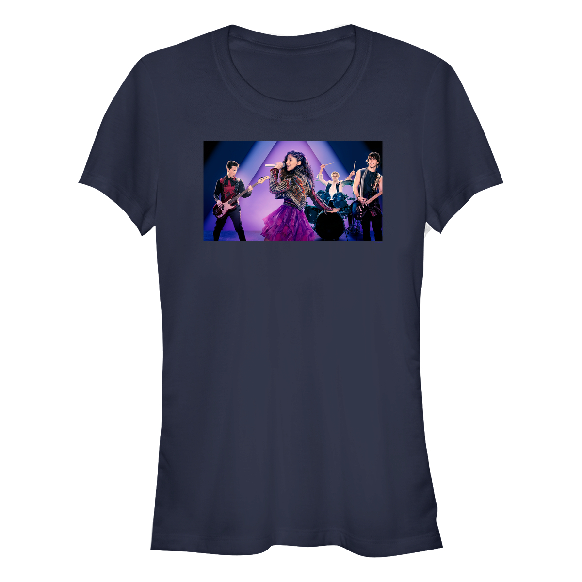 Netflix - Julie And The Phantoms - Photo de groupe Julie On Stage - Femme T-shirt