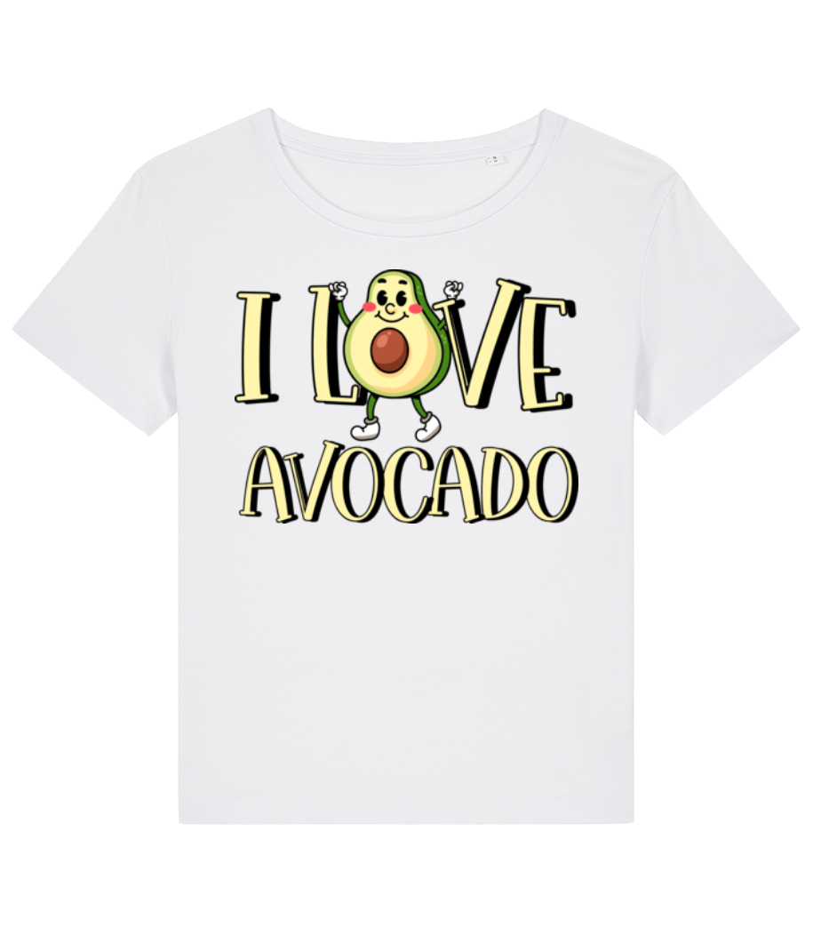 I Love Avocado · T-shirt bio Femme Stanley Stella 2.0