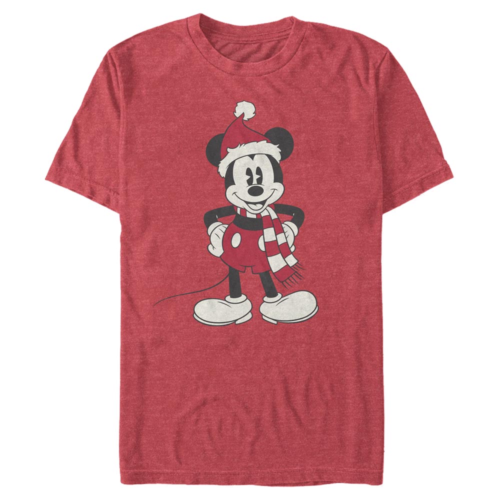 Disney Classics - Mickey Mouse - Mickey Mouse Mickey Hat - Christmas - Homme T-shirt