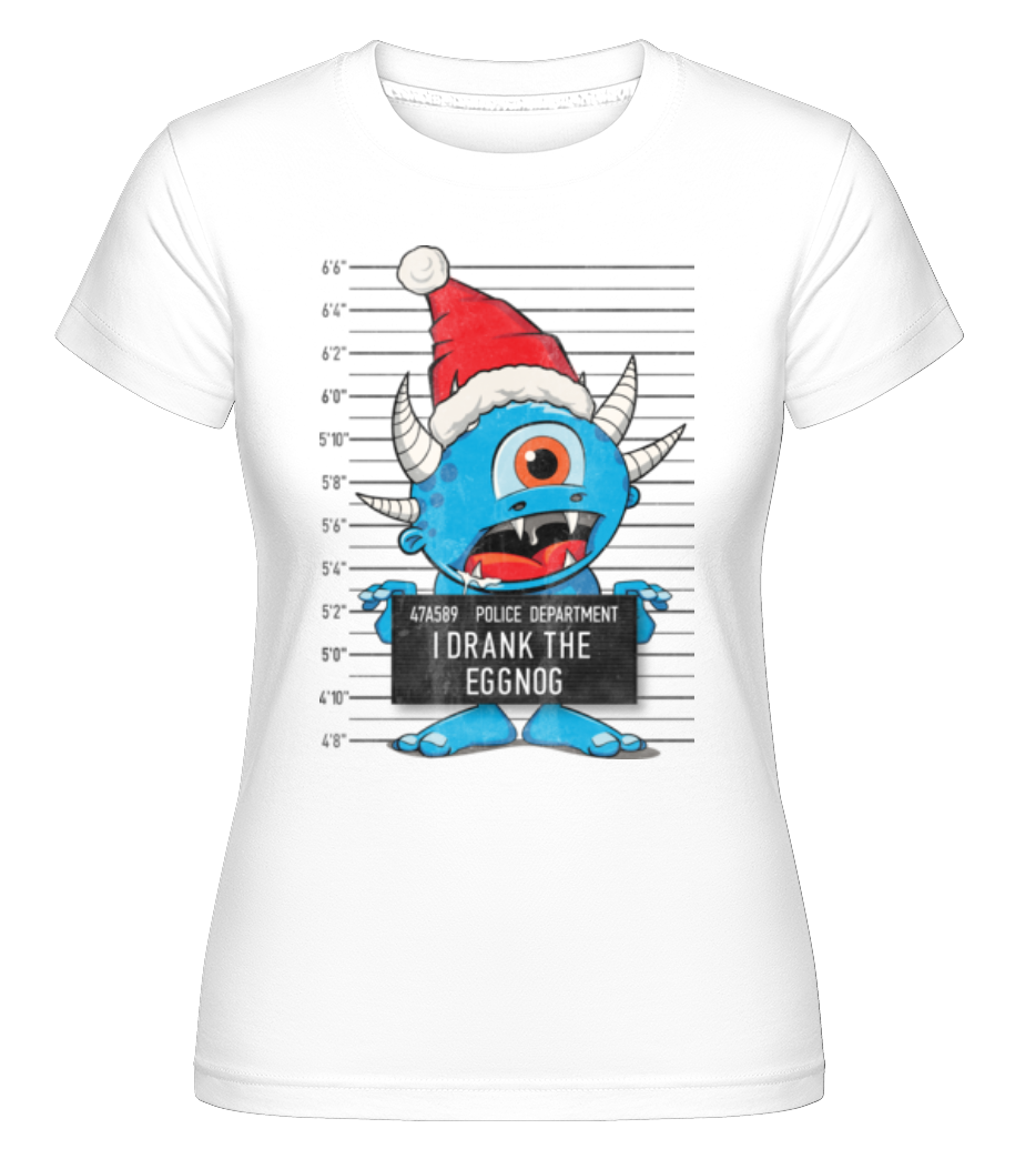 Photo Criminelle De Noël Monstre ·  T-shirt Shirtinator femme