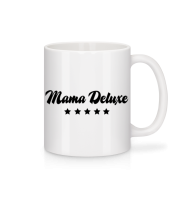 Mama Deluxe - Black - Keramický hrnek - Bílá - Napřed