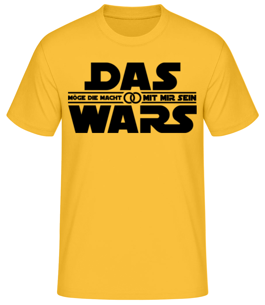 Das Wars Ehe JGA · Männer Basic T-Shirt
