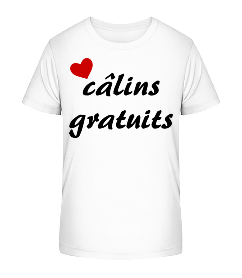 Câlins Gratuits · T-shirt bio Enfant Stanley Stella 2.0