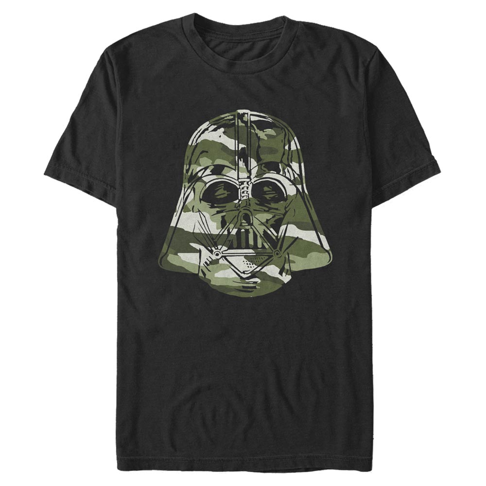 Aperçu: Star Wars - Darth Vader Camo Vader - Homme T-shirt - Noir - Devant