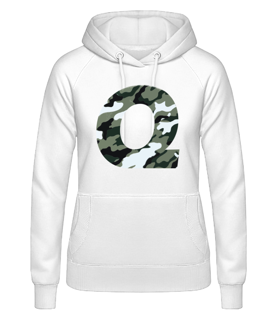 Queen Camouflage · Sweat à capuche basique pour femme