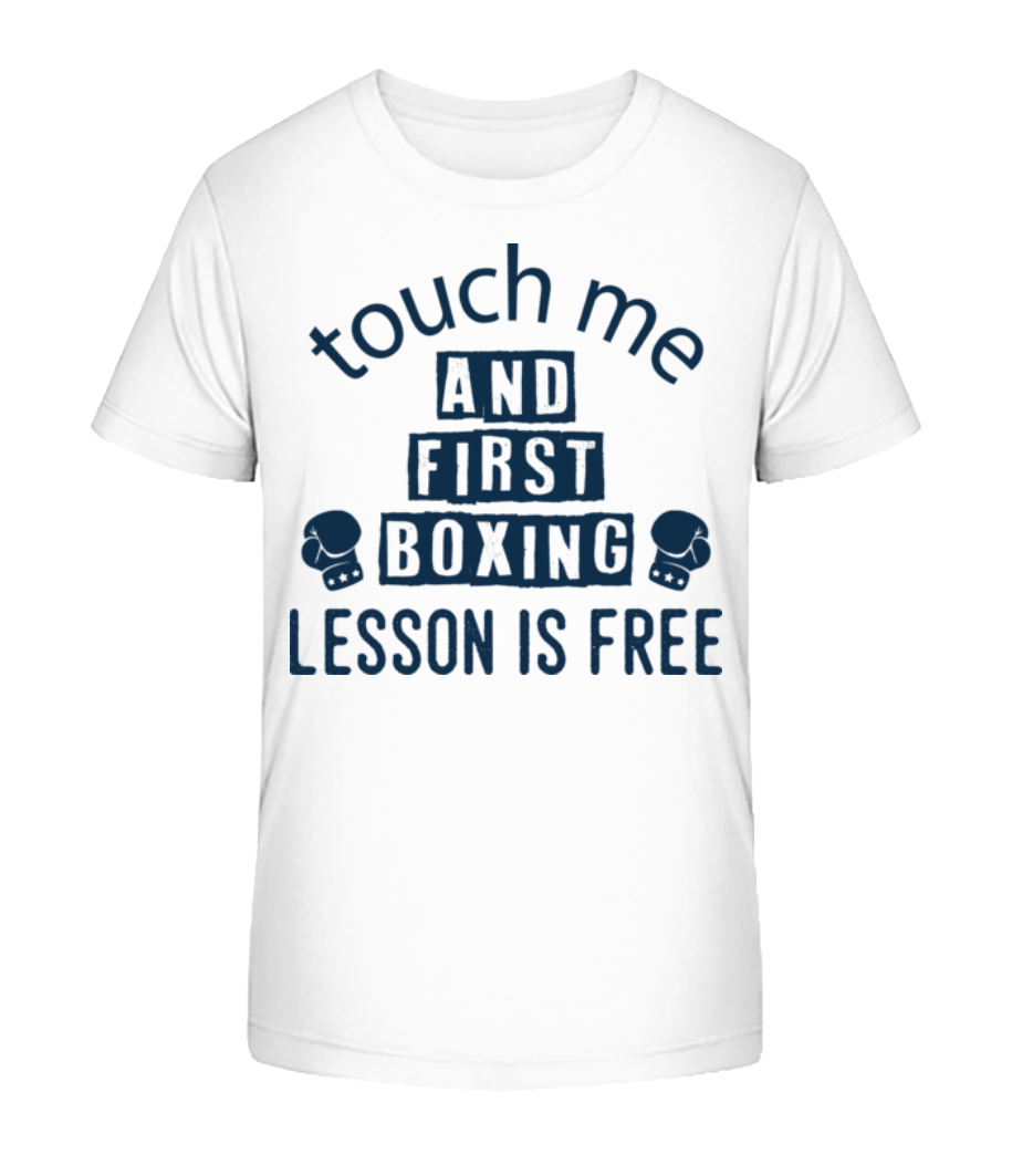 Free Boxing Lessons · T-shirt bio Enfant Stanley Stella 2.0