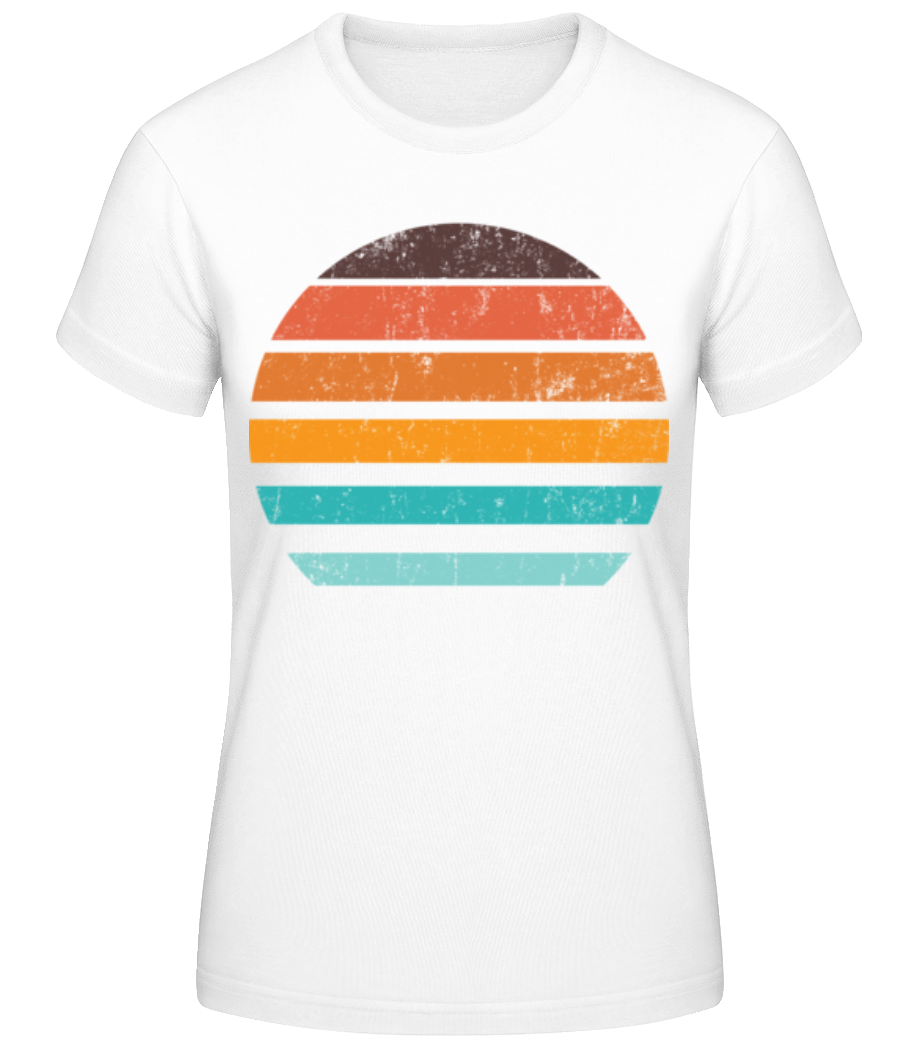Coucher De Soleil Rétro 4 · T-shirt standard Femme