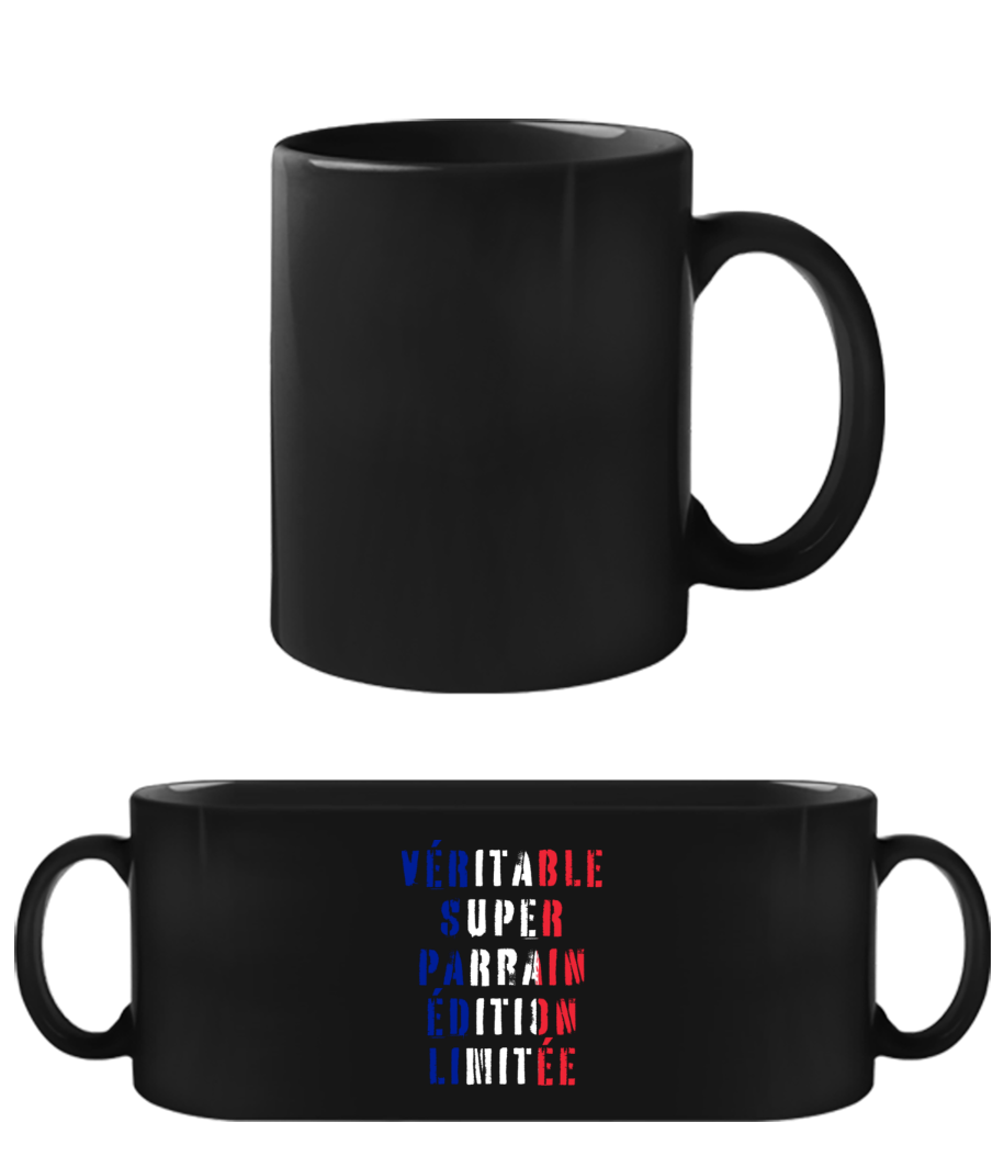 Super Parrain Édition Limitée · Tasse Noire