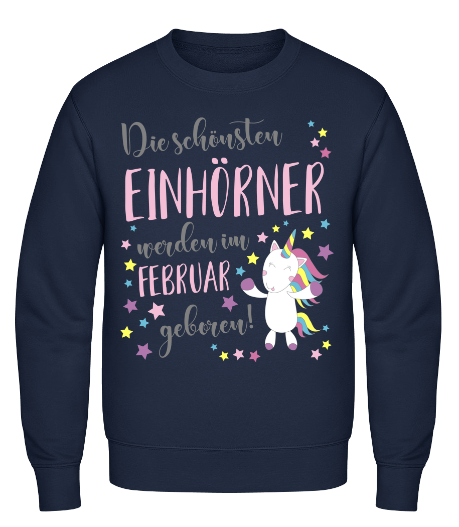 Einhorn Geboren In Februar · Männer Pullover