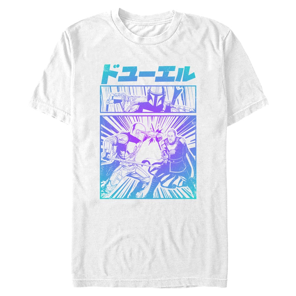 Star Wars - The Mandalorian - Mando & Moff Gideon The Duel - Homme T-shirt