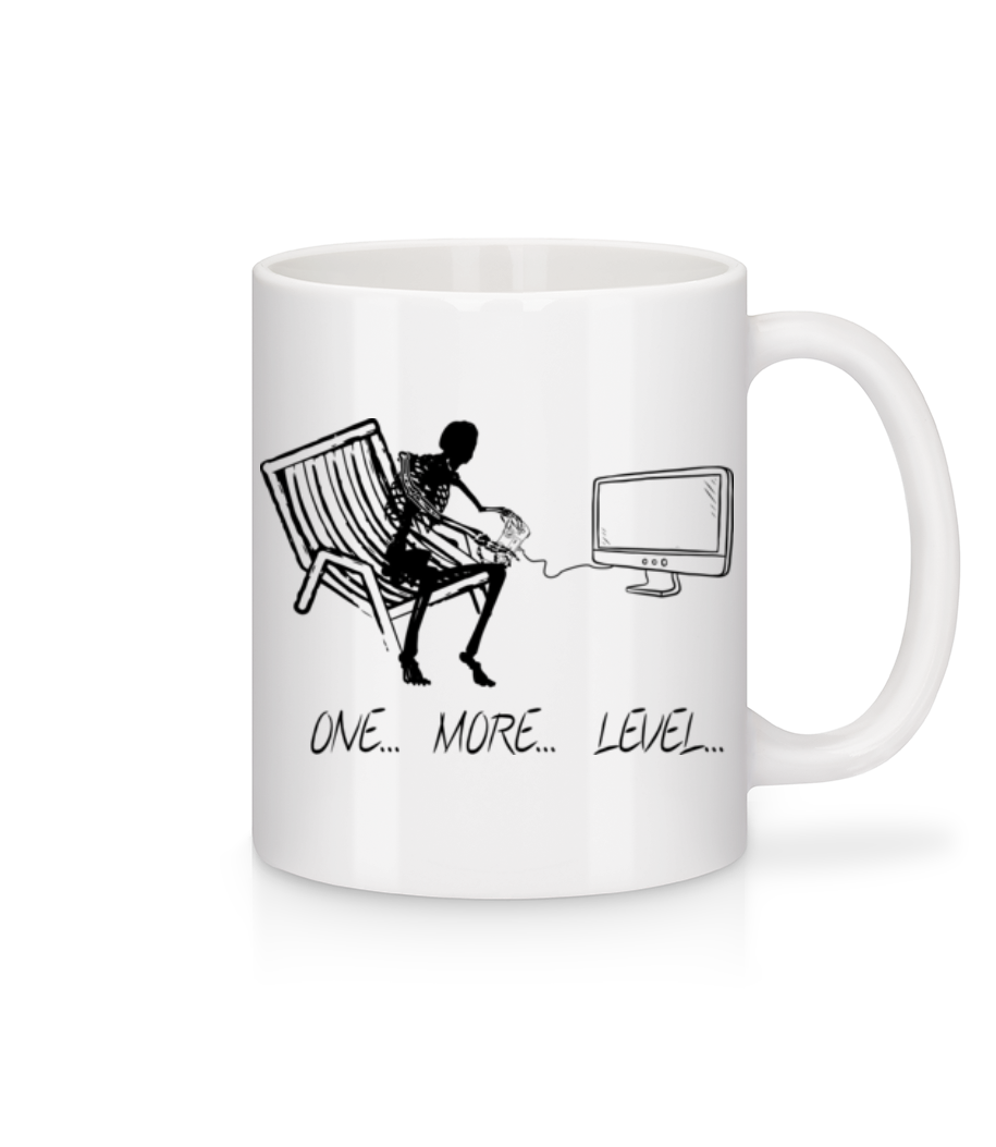 One More Level · Mug en céramique blanc