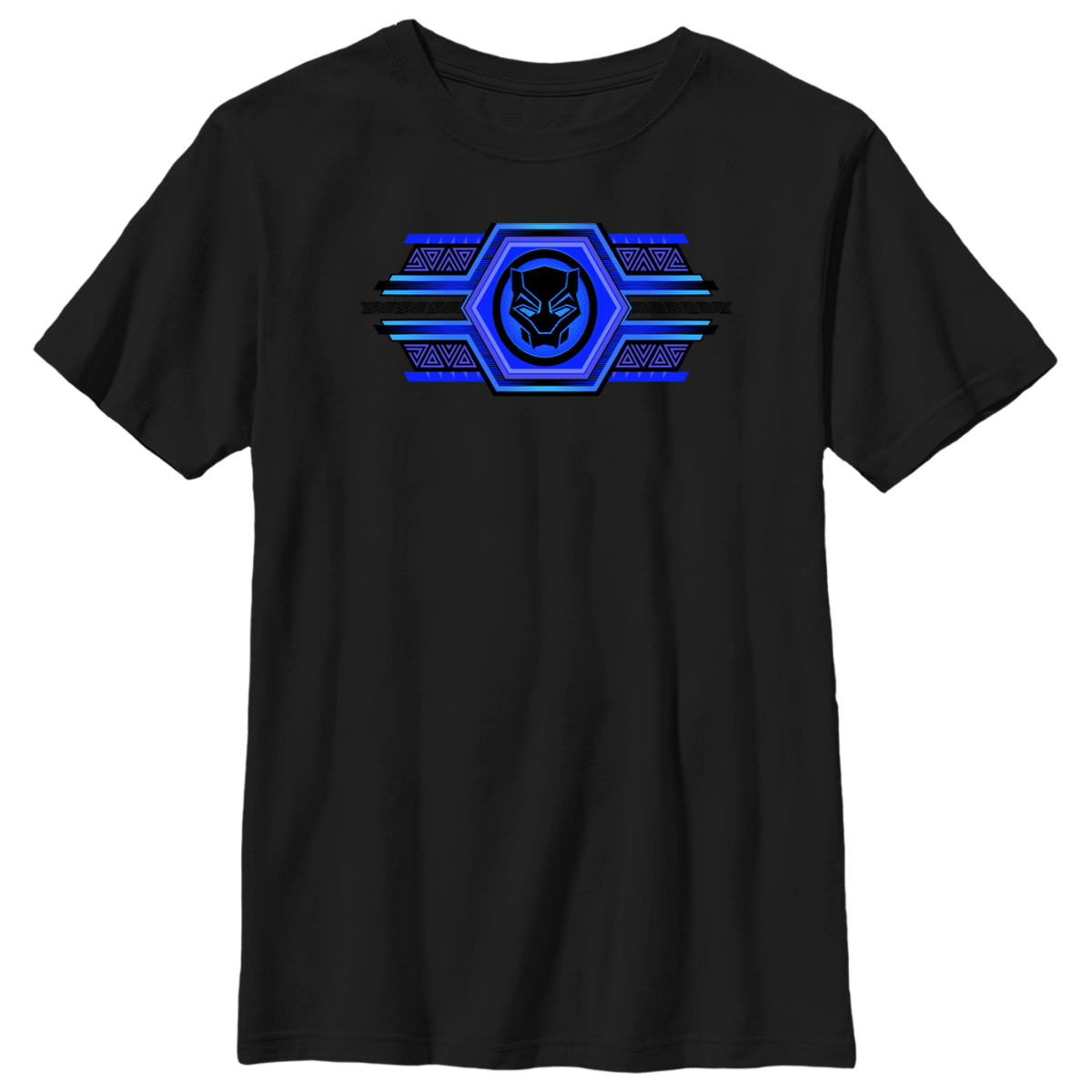 Marvel - Panthère noire Wakanda pour toujours - Logo Sigil Hexes - Enfant T-shirt