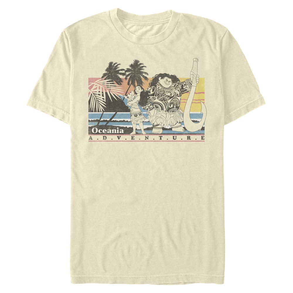Pixar - Vaiana : La Légende du bout du monde - Photo de groupe Oceania Adventure - Homme T-shirt